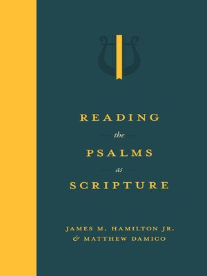 cover image of Reading the Psalms as Scripture